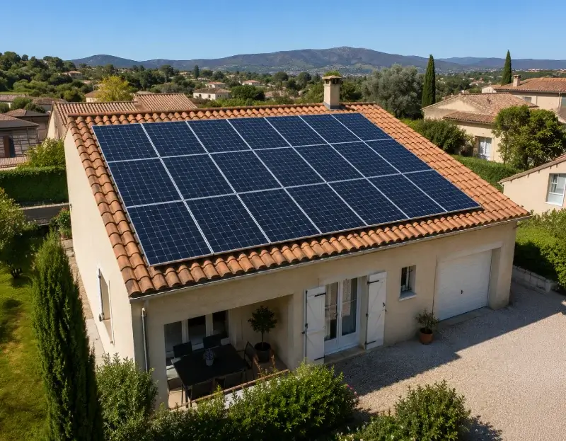 Prime à l'autoconsommation panneaux solaires Riaillé — aide financière de l'État